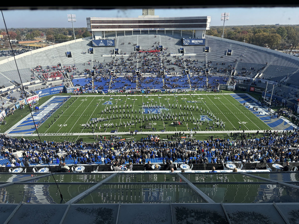 <strong>The Tigers hope to have a bonus home game for the American Athletic Conference Championship if they end the regular season at the top of the conference standings.</strong> (Tim Buckley/The Daily Memphian file)