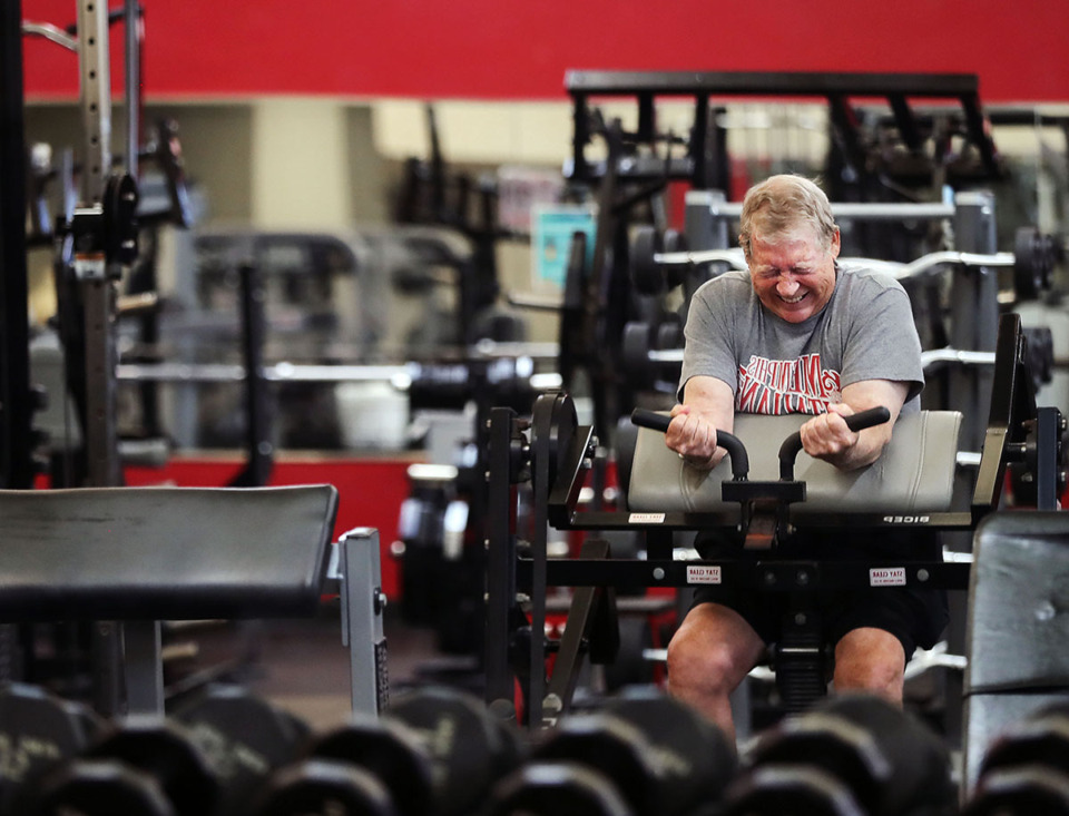 <strong>Patrons exercise at the Bartlett Recreation Center on June 26, 2020. The Bartlett Rec Center is being renovated as a YMCA.</strong> (Patrick Lantrip/The Daily Memphian file)