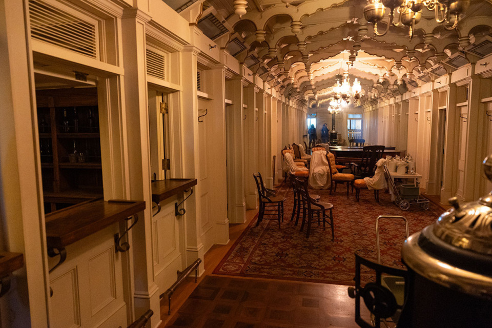 <strong>A room inside of the Mud Island Museum is shown before it is transformed into Artist Christopher Reyes' immersive "Baron Von Opperbean and the River of Time.&rdquo;</strong> (Benjamin Naylor/The Daily Memphian file)