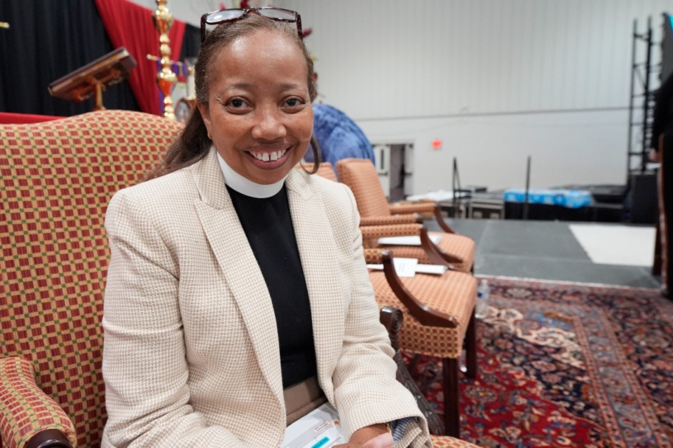 <strong>Rhodes College graduate Rev. Dorothy Sanders Wells earned a law degree from the University of Memphis and practiced law for 18 years before attending Memphis Theological Seminary and becoming a priest.</strong> (Rogelio V. Solis/AP)