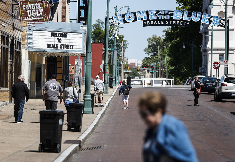 <strong>At 10:52 p.m. on July 20, officers responded to a shooting at Beale and Fourth Streets, according to a Memphis Police Department post on X.</strong> (Mark Weber/The Daily Memphian file)