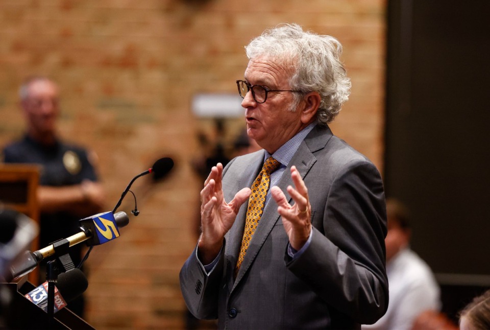 <strong>Collierville town administrator James Lewellen (pictured) and John Butler, former president of Agricenter International, serve as the suburban members on the MLGW board, they aren&rsquo;t allowed to vote.&nbsp;&nbsp;</strong>(Mark Weber/The Daily Memphian file)