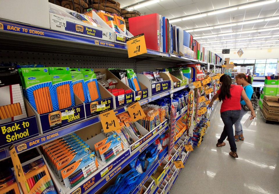 <strong>School supplies including binders, backpacks, calculators, highlighters, notebooks, pencils, pens and more are tax free this weekend in Tennessee, along with most clothes, shoes and computers.</strong> (The Daily Memphian file)