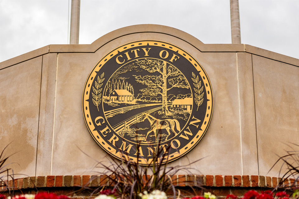 <strong>The City of Germantown seal is shown June 4, 2024.</strong> (Benjamin Naylor/The Daily Memphian file)