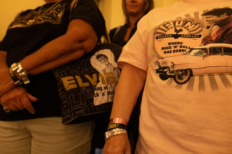 <strong>The T-shirts told the story of the 70th anniversary of &ldquo;That&rsquo;s All Right&rdquo; at Sun Studio Aug. 14, 2024.</strong> (Ziggy Mack/Special to The Daily Memphian)