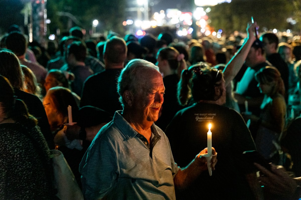 <strong>Is that a rueful smile? If nothing else, Elvis is a testament to joy, then and now.&nbsp;</strong>(Brad Vest/Special to The Daily Memphian)