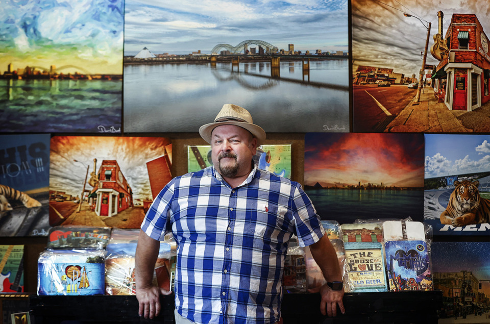 <strong>Photographer David Bunk has a Downtown Memphis gallery.</strong> (Mark Weber/The Daily Memphian)