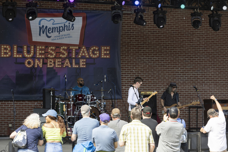 <strong>The Will Tucker Band performs at the Beale Street Music Festival&rsquo;s Blues Tent, Saturday, May 6, 2023.</strong> (Brad Vest/Special to The Daily Memphian file)