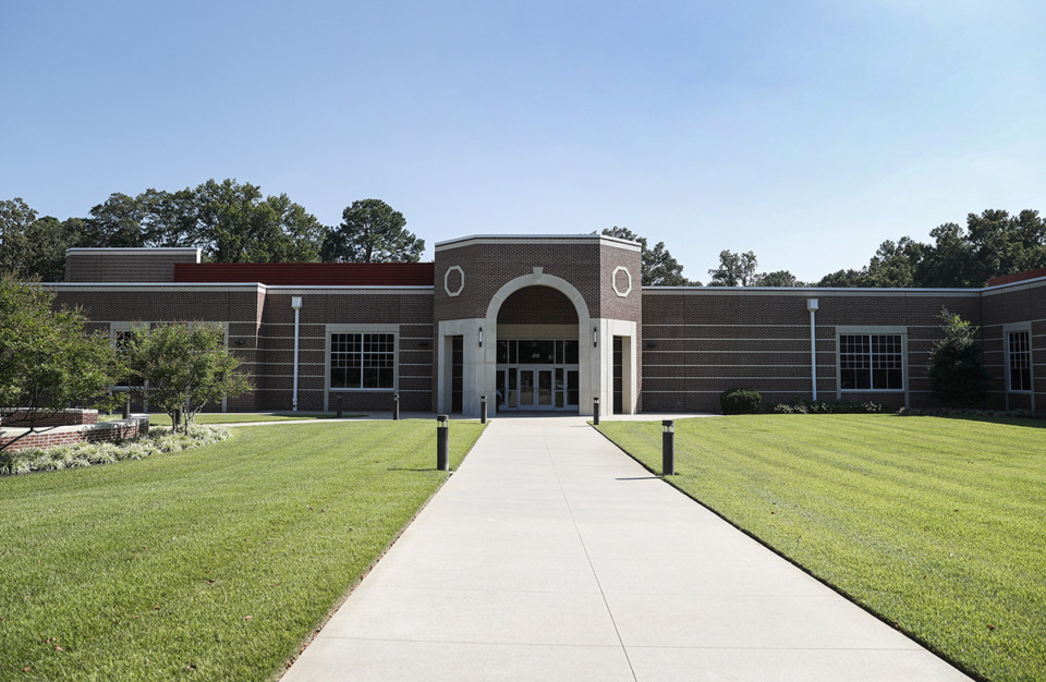 <strong>Collierville Schools new central office is located at 215 W. Poplar Ave.</strong> (Mark Weber/The Daily Memphian)