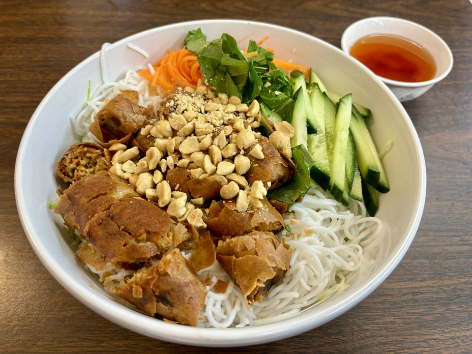 <strong>The delicious bun cha gio from Sen Trang Restaurant on Madison Avenue.</strong> (Joshua Carlucci/Special to The Daily Memphian)