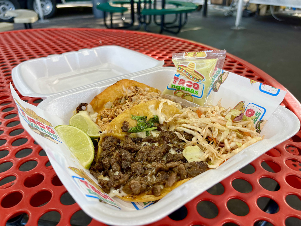 <strong>TacoNGanas serves birria-style Mexican street tacos.</strong> (Jennifer Chandler/The Daily Memphian)