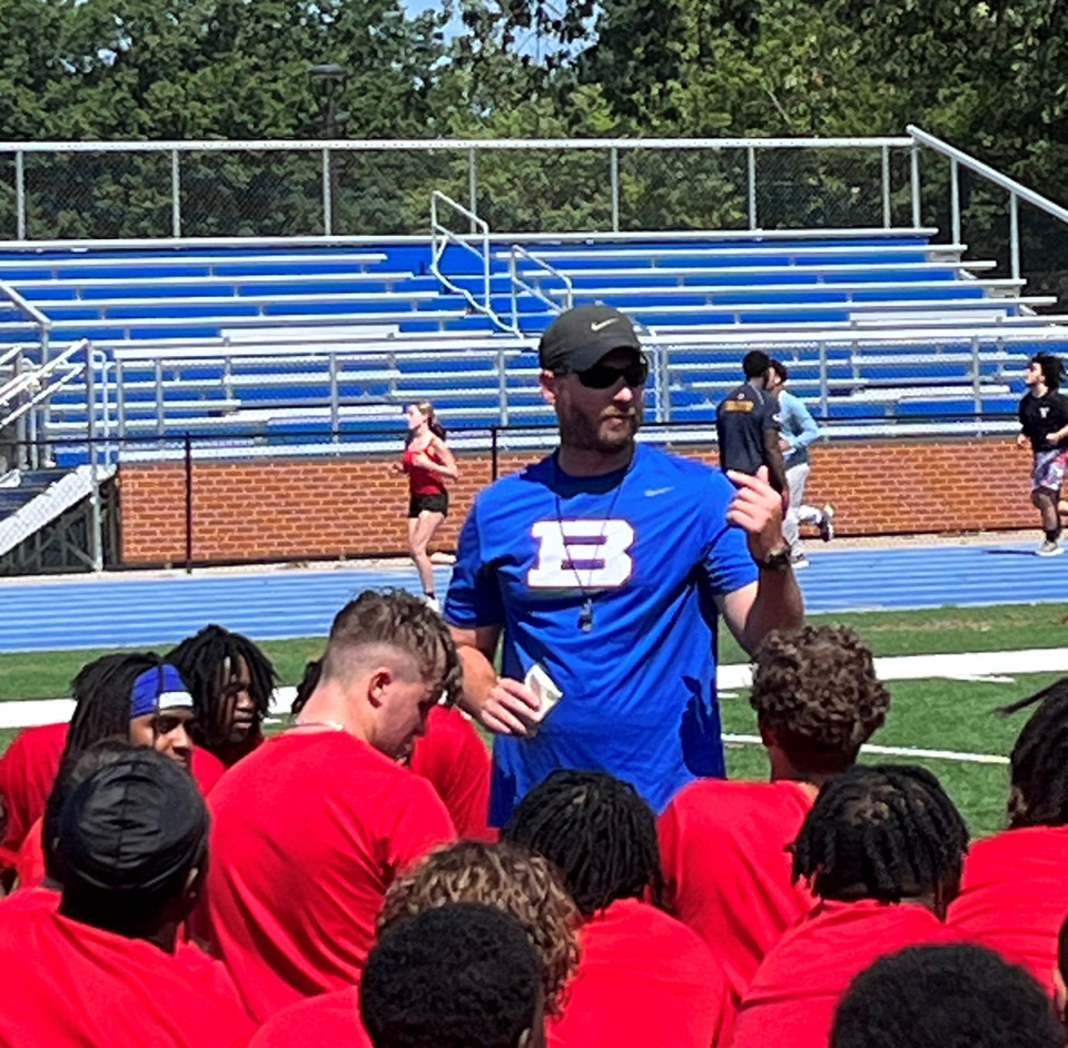 <strong>Bartlett coach Chris Smith&rsquo;s Panthers won their season opener against MUS.</strong> (John Varlas/The Daily Memphian)