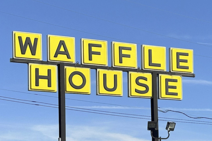 <strong>A Waffle House stands in Indianapolis Feb. 19.</strong> (Isabella Volmert/AP file)