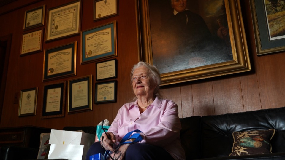 <strong>Joanne Moore moved out of her house in Corona, Tennessee more than a decade ago, due to lack of usable water and increased flooding. Others have left the area, too, and she worries the river community&rsquo;s history will be lost with the population.</strong>&nbsp;(Credit: Lucas Dufalla, Arkansas Democrat-Gazette)