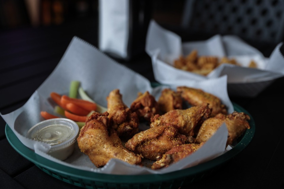 <strong>The lemon pepper wings from Mike's Hot Wings in Germantown Sept. 5, 2024.</strong> (Patrick Lantrip/The Daily Memphian)