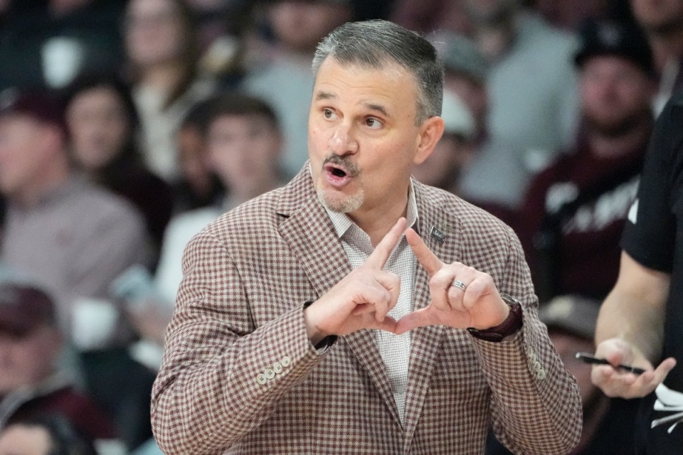 <strong>The Mississippi State Bulldogs will play Utah in a neutral site game dubbed the Mid-South Showdown at the Landers Center in Southaven.</strong> (Rogelio V. Solis/AP)