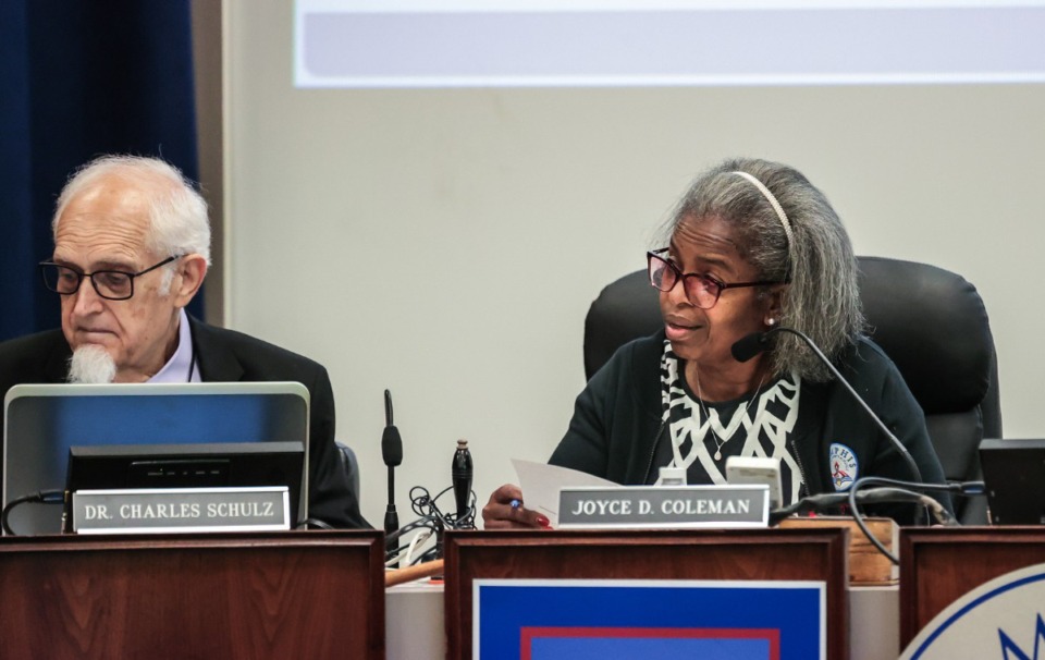 <strong>&ldquo;I&rsquo;m going to still advocate just the way I did,&rdquo; said Joyce Dorse-Coleman, who was elected chair at the Sept. 24 meeting of the Memphis-Shelby County Schools Board of Education.</strong> (Patrick Lantrip/The Daily Memphian file)