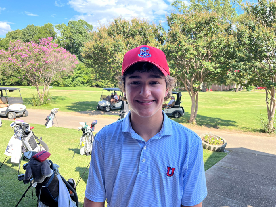 <strong>MUS sophomore Brantley Moore won the Division 2-AA region title Wednesday with a score of 1-under 71 at Timber Truss.</strong> (John Varlas/The Daily Memphian)