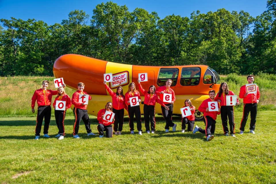 <strong>The Oscar Mayer drivers aka&nbsp;&ldquo;hotdoggers.&rdquo;</strong> (Courtesy Oscar Mayer.)