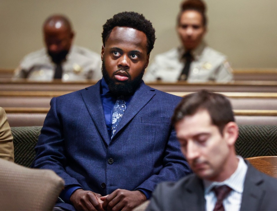 <strong>Former Memphis Police Officer Tadarrius Bean (in a file photo)&nbsp;went through the appropriate response-to-resistance continuum the night of Tyre Nichols&rsquo; fatal beating. according to testimony by an expert witness Friday, Sept. 27.</strong> (Mark Weber/The Daily Memphian)