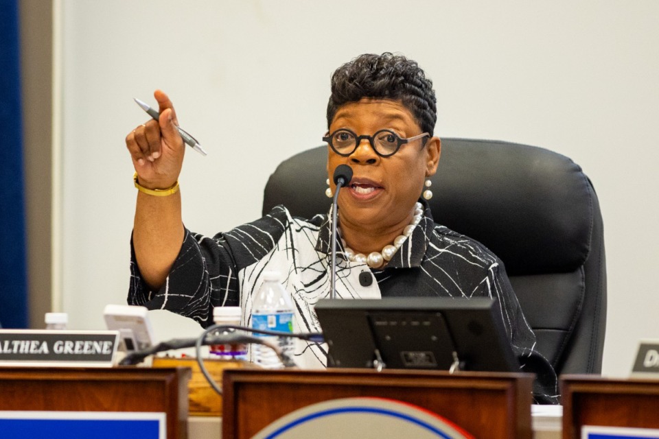 <strong>&ldquo;As a board, we made a decision to hire Dr. Marie Feagins, and if I&rsquo;m being honest with you, it was a mistake,&rdquo; former MSCS board chair Althea Greene wrote in a letter.</strong> (Benjamin Naylor/The Daily Memphian file)