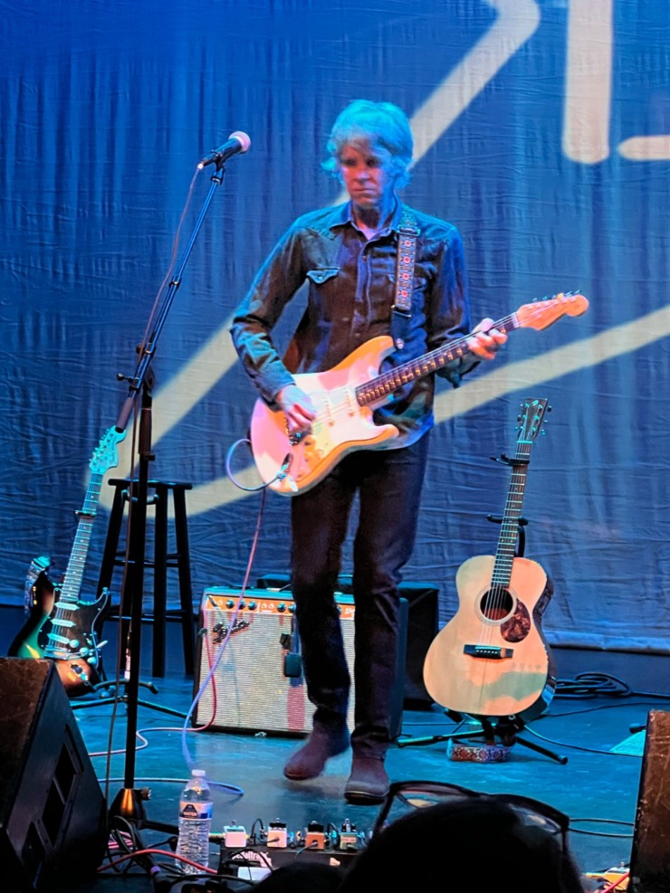 <strong>Pat Sansone of Wilco, a Grammy-nominated singer, songwriter, musician and music producer, performs at the Radio City Big Star Reunion on Tuesday, Oct. 1, 2024. </strong>(Jody Callahan/The Daily Memphian)