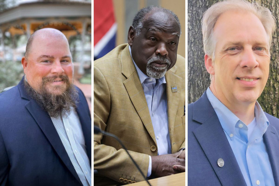 <strong>From left, Tom Bailey, Charles Green and Jeremy Smith are seeking to complete the remaining two years of an unexpired term on Collierville Schools Board of Education in the Nov. 5 election.</strong> (Courtesy Tom Bailey, Patrick Lantrip/The Daily Memphian file, Courtesy Jeremy Smith)