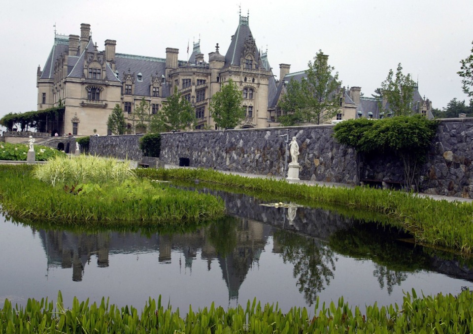 <strong>The Biltmore House (in a pre-hurricane photo) is closed indefinitely. The house itself sustained little to no damage, but the entrance to the property has been so severely pummeled it is not passable.</strong> (Chuck Burton/AP file)