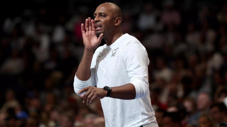 University of Memphis basketball Coach Penny Hardaway. (Joe Murphy/Memphis Athletics)