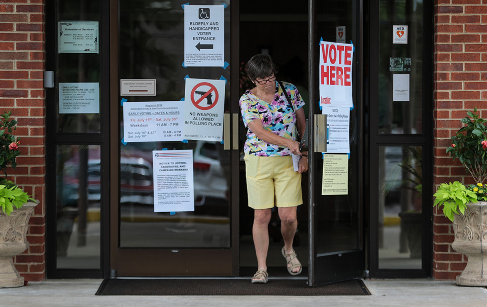 <strong>Shelby County residents can cast their ballot at any of the 26 early voting sites regardless of where they&rsquo;re registered.</strong> (Patrick Lantrip/The Daily Memphian file)