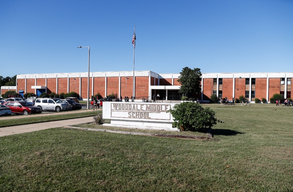 <strong>Wooddale Middle School is located at 3467 Castleman St.&nbsp;in Parkway Village.</strong> (Mark Weber/The Daily Memphian)