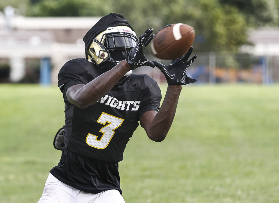 <strong>Sheffield&rsquo;s Radarious Jackson during practice on Monday, July 29, 2024.</strong> (Mark Weber/The Daily Memphian file)&nbsp;