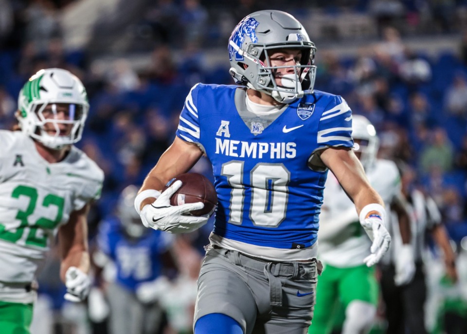 <strong>University of Meagainst North Texas Oct. 19, 2024. UNLV and Memphis join Boise State as one-loss teams in the Group of Five.</strong> (Patrick Lantrip/The Daily Memphian file)