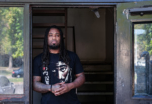 <strong>&nbsp;Brandon Avant-Jones stands outside his home on Oct. 15, 2024. &ldquo;All I can remember is gunshots,&rdquo; Avant-Jones said about LeMoyne Gardens.</strong> (Patrick Lantrip/The Daily Memphian)