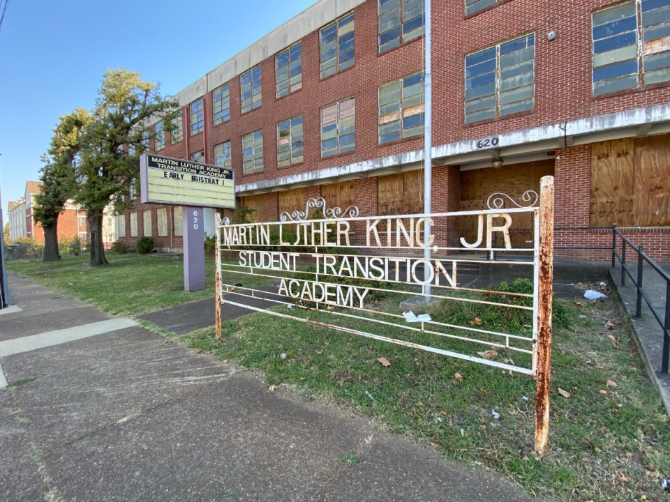 <strong>The old Porter Junior High School hasn&rsquo;t been a school for more than 40 years but is still known as that despite various other uses throughout the last four decades. That is the name the renovated multi-use center will use with its planned opening in the summer of 2025.</strong> (Bill Dries/The Daily Memphian)