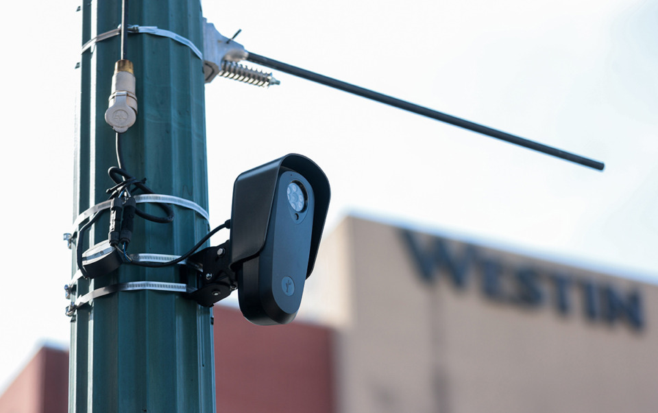 <strong>The Memphis Police Department has used Flock cameras&nbsp;since at least 2021 to&nbsp;detect vehicles connected to a missing person, wanted person, theft or other crime.</strong> (Patrick Lantrip/The Daily Memphian)