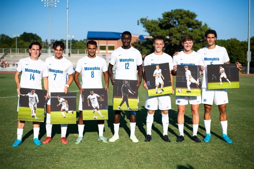 <strong>The American Athletic Conference has announced pairings and dates for the 2024 AAC Men&rsquo;s Soccer Championship, which includes semifinal matches and a title match hosted by the Memphis Tigers.</strong> (Courtesy Memphis Athletics)