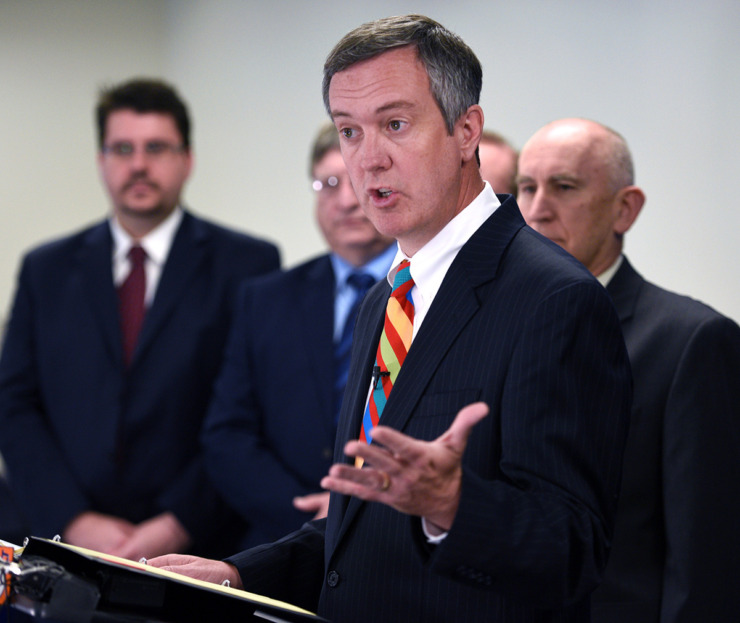 <strong>&ldquo;Our office has reported it to the authorities for further investigation,&rdquo; Tennessee Secretary of State Tre Hargett said.</strong> (Michael Patrick/Knoxville News Sentinel, via AP file)