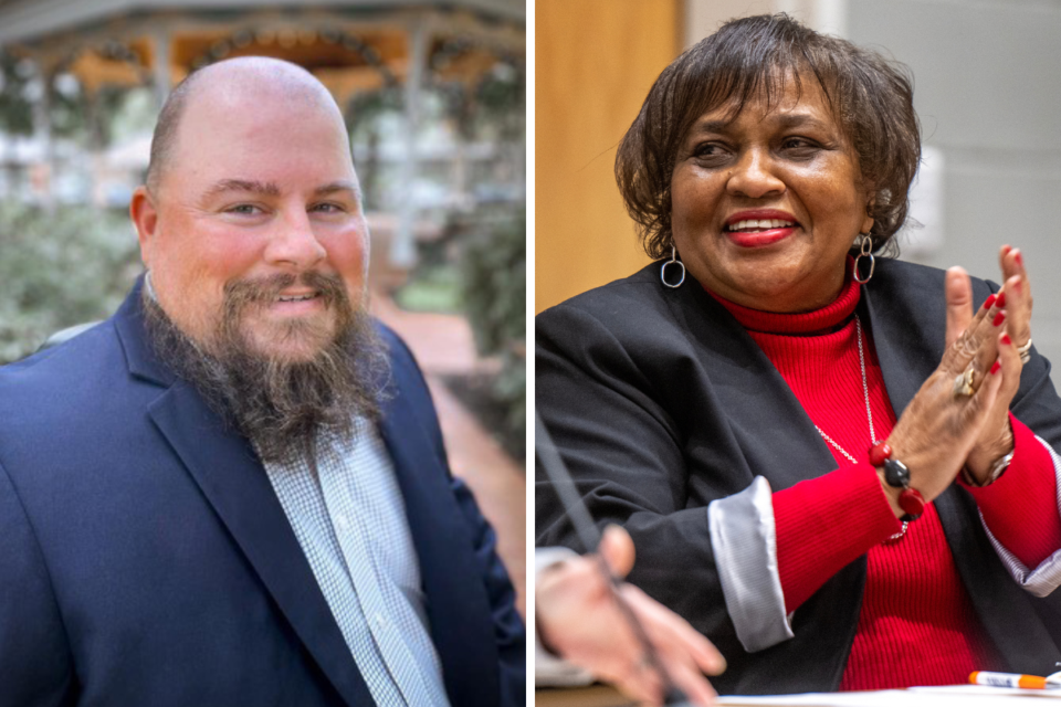 <strong>Tom Bailey, left, and Wanda Gibbs, right, will remain on the school board for another four years based on unofficial returns Tuesday evening.</strong> (The Daily Memphian files)&nbsp;