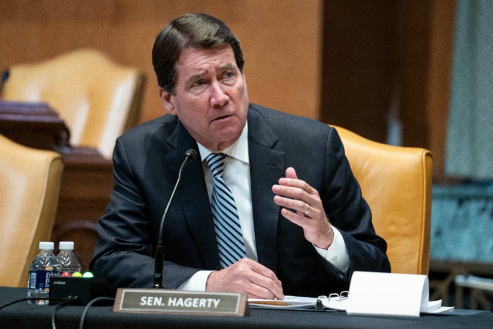 <strong>Sen. Bill Hagerty served a U.S. ambassador to Japan during the first Trump Administration.</strong> (Sarah Silbiger/Pool via AP file)