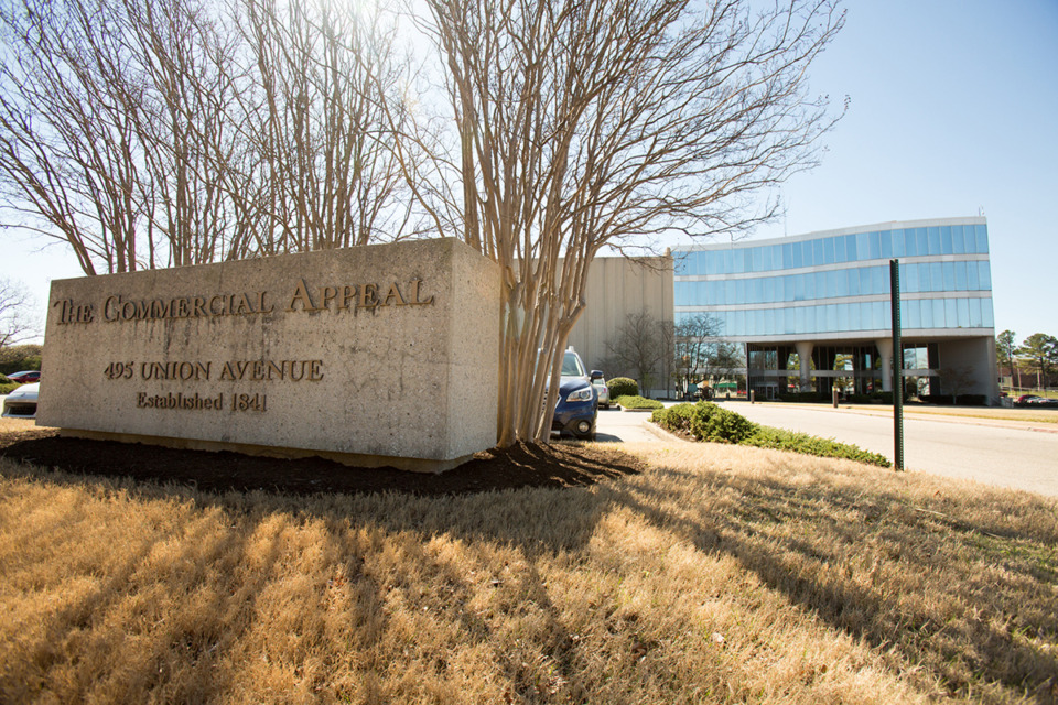 <strong>The former Commercial Appeal building&rsquo;s office space at 495 Union Ave. will be auctioned on Ten-X starting Monday, Dec. 2, until Wednesday, Dec. 4.</strong> (The Daily Memphian file)&nbsp;