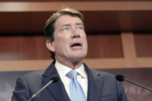 <strong>U.S. Sen. Bill Hagerty, R-Tenn., talks during a press conference on immigration and the census Jan. 25 at the Capitol in Washington.</strong> (Mariam Zuhaib/AP file)