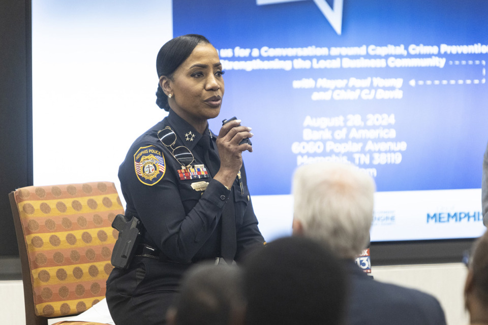 <strong>Interim Police Chief C.J. Davis remains interim after 11 months.</strong> (Brad Vest/Special to The Daily Memphian file)