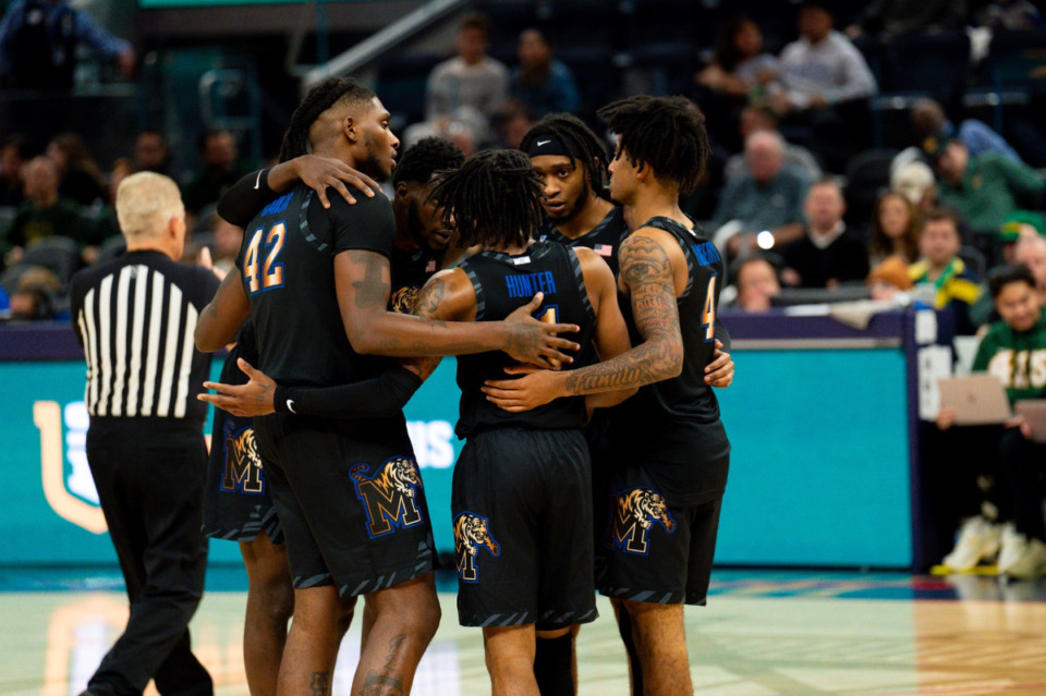 <strong>The Memphis Tigers defeated the San Francisco Dons, 68-64, Thursday night in San Francisco</strong>. (Courtesy Memphis Athletics)