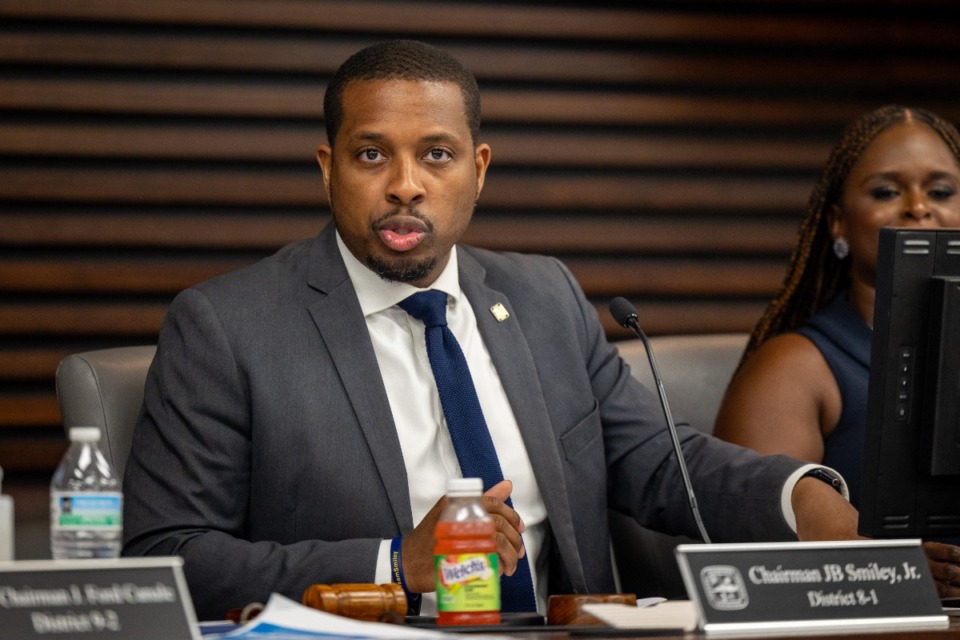 <strong>Memphis City Council Chairman JB Smiley Jr., seen here in July, said he has been talking with others about taking blight cases to Chancery Court instead of the environmental court division.&nbsp;</strong>(Benjamin Naylor/The Daily Memphian file)