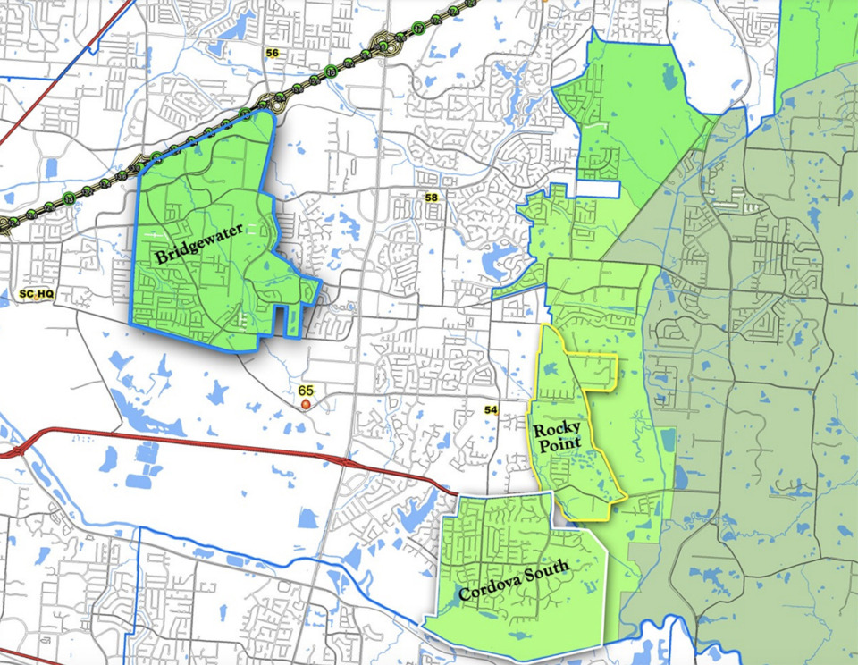 <strong>De-annexation in&nbsp;Rocky Point and South Cordova was approved by local officials in 2018 and 2019 respectively, before it became official in 2021.</strong>&nbsp;(Courtesy Shelby County Government)