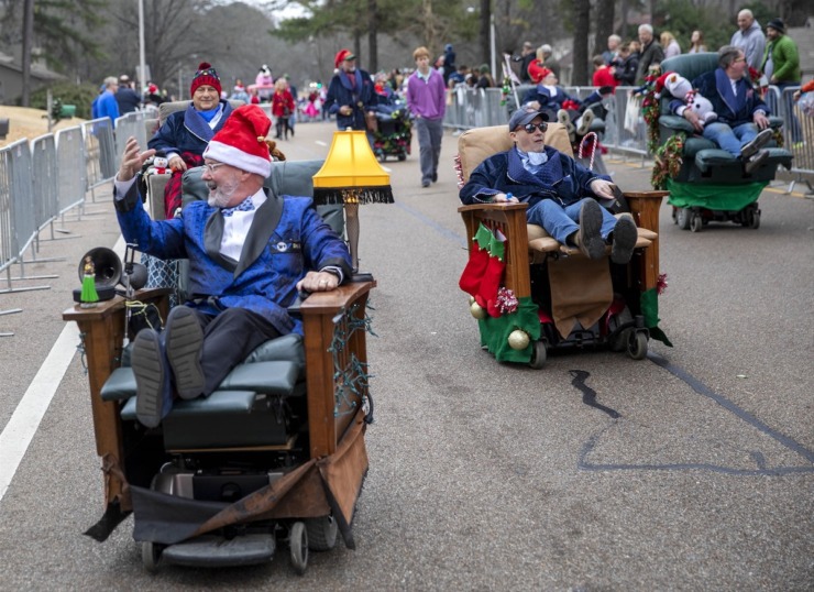 A forecast of rain Saturday has caused two holiday parades to be rescheduled. The Germantown Holiday Parade will begin at 2 p.m. Sunday, Dec. 15. The new dates for the Memphis Holiday Parade on Beale Street has not been announced.&nbsp;(Mike Kerr/The Daily Memphian file)