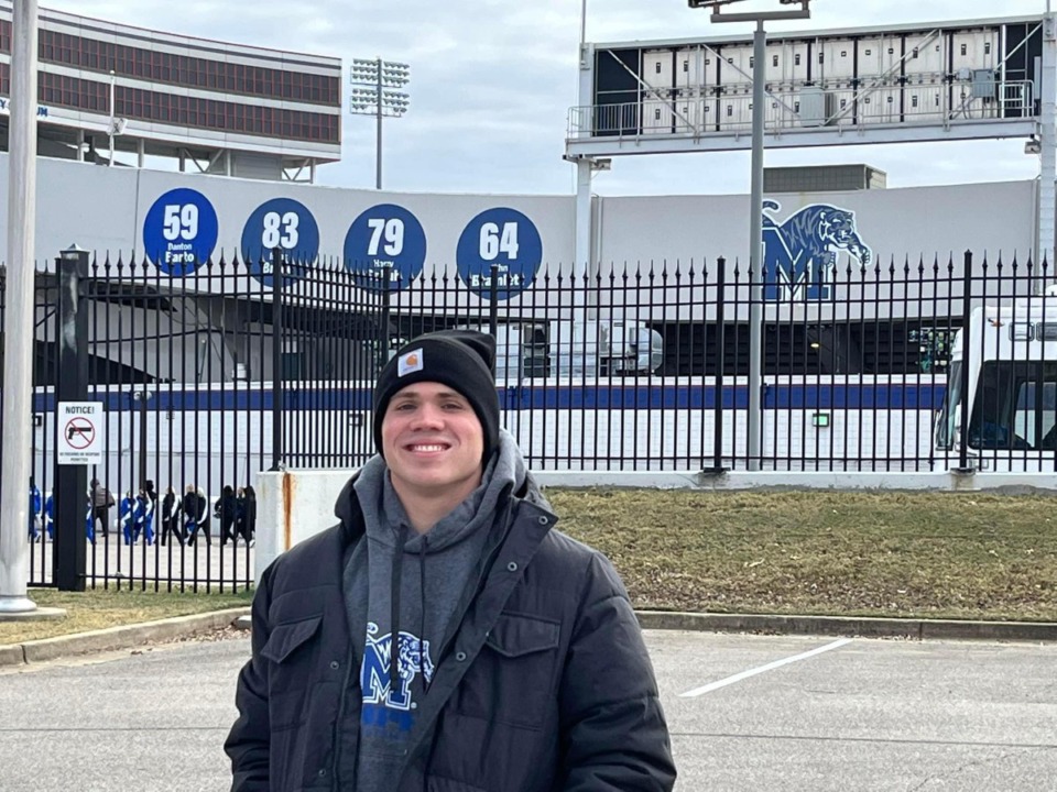 <strong>Fulfilling his promise to his later father Danton, Will Barto will graduate from the University of Memphis Sunday, Dec. 15, 2024.</strong> (Courtesy Barto family)