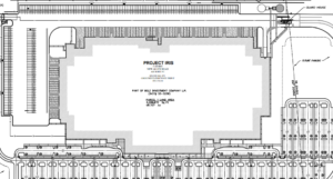 <strong>Plans for "Project Iris" inear the Frayser-Raliegh line are for five stories and 823,522 square feet. </strong>(Courtesy OPD)
