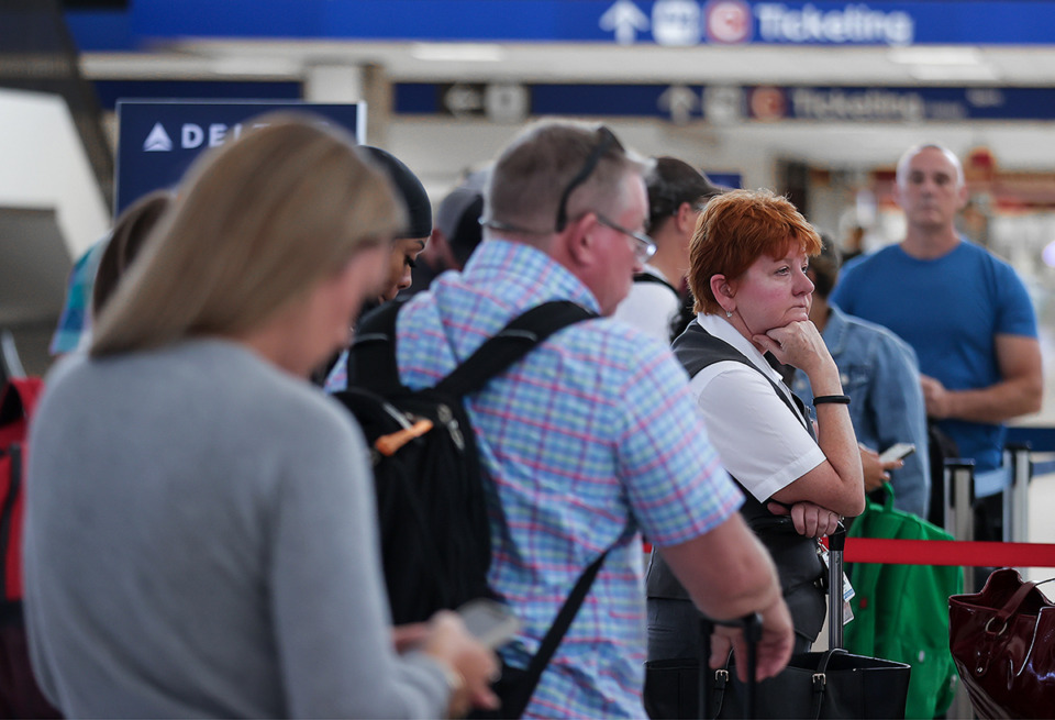 <strong>Airport officials said passengers can save time by checking in on their carrier&rsquo;s website.</strong> (Patrick Lantrip/The Daily Memphian file)